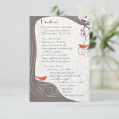 Carte de direction du tourbillon de bois (Debout devant)