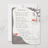 Carte de direction du tourbillon de bois (Devant)