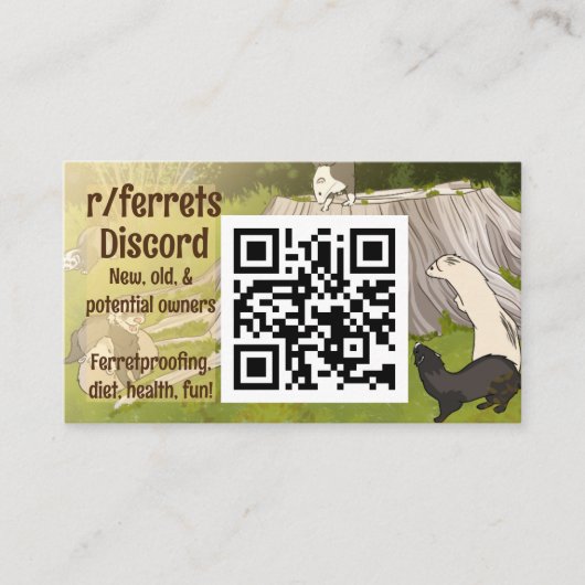 Carte de discorde Ferrets (Devant)