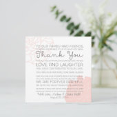 Carte de disposition de lieu de mariage Message de (Debout devant)