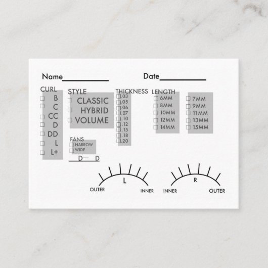 Carte de disque de client de mèche (Devant)