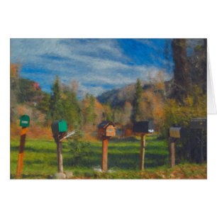 CARTE DE DISTRIBUTION DU COURRIER