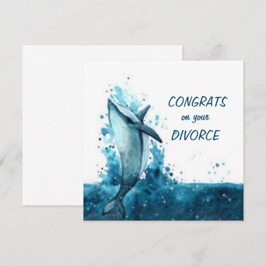 Carte de divorce (Devant / Derrière)