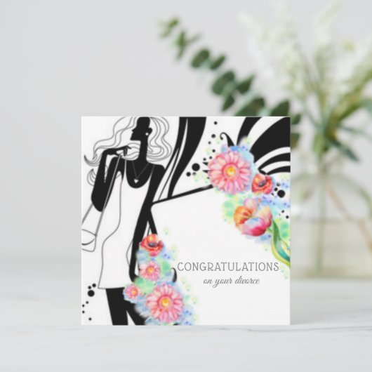 Carte de divorce (Debout devant)