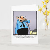 Carte de divorce humoristique pour lui (Fleur jaune)