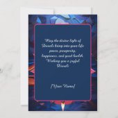 Carte de Diwali Spark of Grace (Dos)