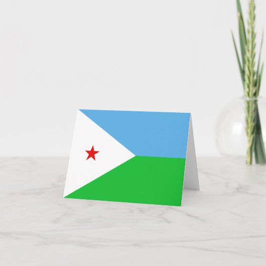 Carte de Djibouti (Devant)