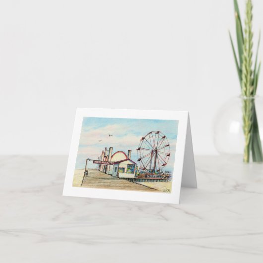 Carte de DM de Paul McGehee "ville de Luna Park - (Devant)