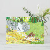 Carte de Doe et Fawn Flat (Debout devant)