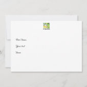 Carte de Doe et Fawn Flat (Dos)