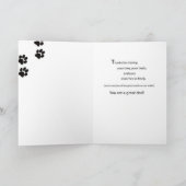 Carte De Dog Fête des pères Newspaper Humour (Intérieur)