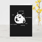 Carte de doge (Fleur jaune)