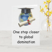 Carte de Domination globale de diplôme (Fleur jaune)