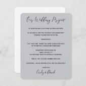 Carte de don - Forêt romantique (Devant / Derrière)