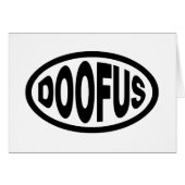 CARTE DE DOOFUS (Devant horizontal)