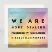 Carte de doTERRA de félicitations (Devant / Derrière)