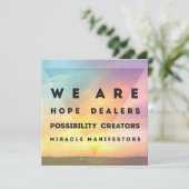 Carte de doTERRA de félicitations (Debout devant)