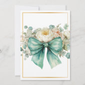 Carte de douche à arc vert (Dos)