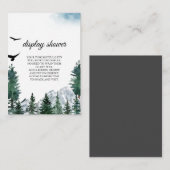 Carte de douche à écran Rocky Mountain (Devant / Derrière)