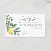 Carte de douche d'affichage, Pas d'emballage, Fête (Devant)