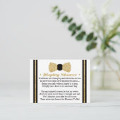 Carte de douche d'affichage, Petit homme, Cravate  (Debout devant)