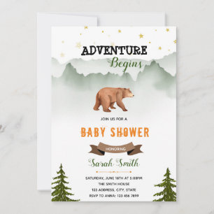 carte de douche début d'aventure