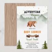carte de douche début d'aventure (Devant / Derrière)