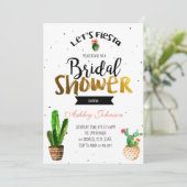 Carte de douche fiesta noire (Debout devant)