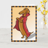 Carte de Doxula Halloween (Fleur jaune)