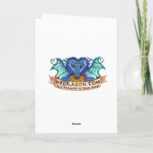 Carte de dragon du feu de citrouille (Dos)