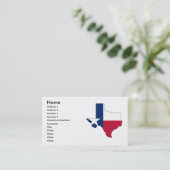 Carte de drapeau du Texas (Debout devant)
