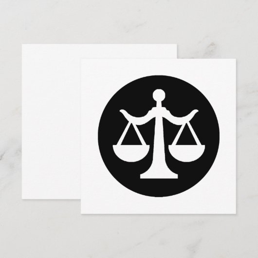 Carte de droit / Invitation (Devant / Derrière)