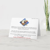 CARTE DE DUCK EN BOIS (Dos)