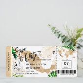 Carte de embarquement carte du monde Mexique Enreg (Debout devant)