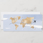 Carte de embarquement pour mariage à Paris, Enregi (Dos)