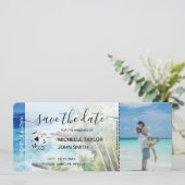 Carte de embarquement pour sauver la date Map Plag (Debout devant)