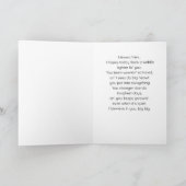 Carte de encouragement Blossom Cloud Baby Bunny (Intérieur)