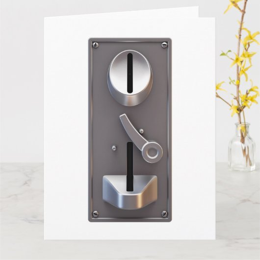 Carte de façade de pièce (Fleur jaune)