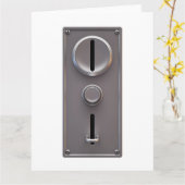 Carte de façade de pièce (Fleur jaune)