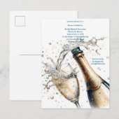 Carte de faire-part (Devant / Derrière)