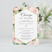 Carte de Faire-part Chic Chic Chic Change Plans (Debout devant)