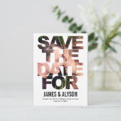 Carte de Faire-Part Chic de Date (Debout devant)