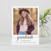 Carte de Faire-part classique moderne (Debout devant)