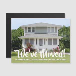 Carte de Faire-part de changement d'adresse sur ph