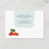 Carte de Faire-part de déménagement pour le nouvel (Dos)