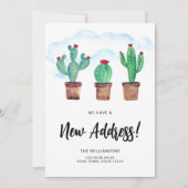 Carte de Faire-part de déplacement de nouvelle adr (Devant)