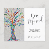 Carte de Faire-part de déplacement du budget (Devant)