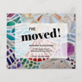 Carte de Faire-part de déplacement du budget (Devant)