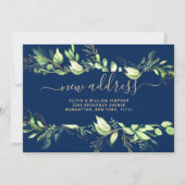 Carte de Faire-part de déplacement écologique mini (Devant)