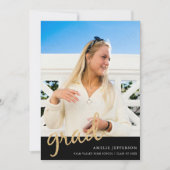 Carte de Faire-part de diplôme de Parties scintill (Devant)